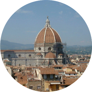 Kopule katedrály Santa Maria del Fiore ve Florencii